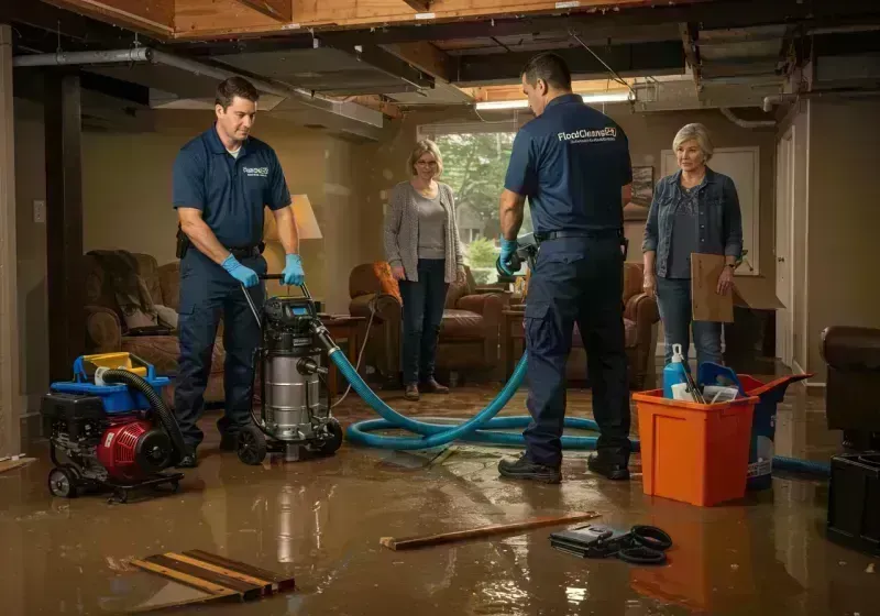 Basement Water Extraction and Removal Techniques process in Covington, TN